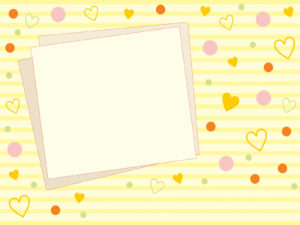 Yellow Photo Frame Backgrounds for Template