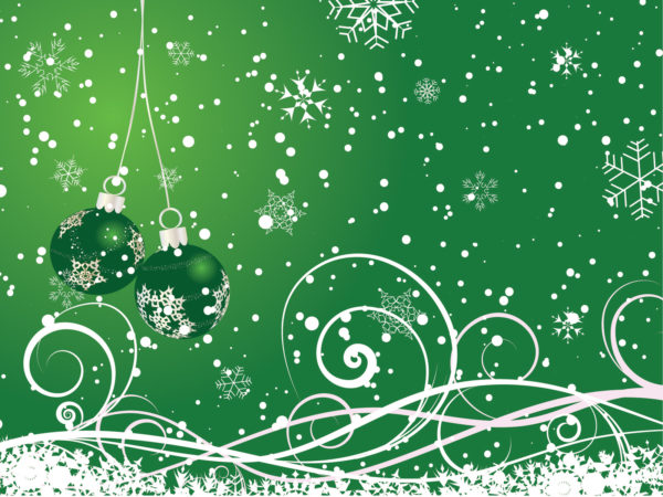 Floral Green Happy New Year for 2013 Backgrounds | Christmas, Green ...