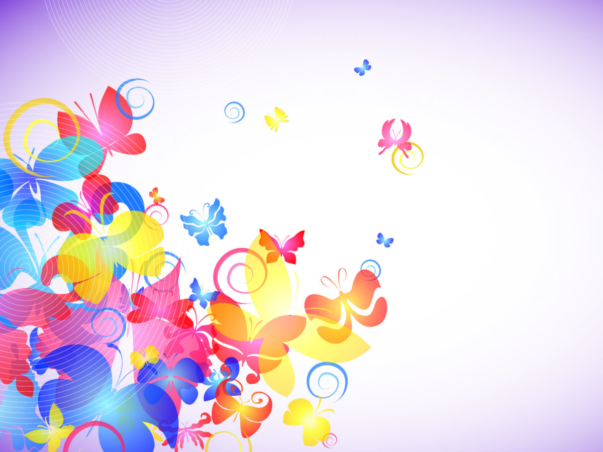 Abstract Colorful Butterflies Backgrounds | Abstract, Black, Blue ...