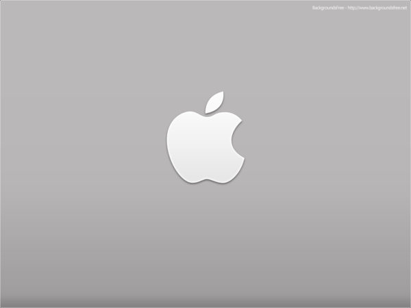 Apple Desktop Logo Backgrounds | Technology Templates | Free PPT Grounds