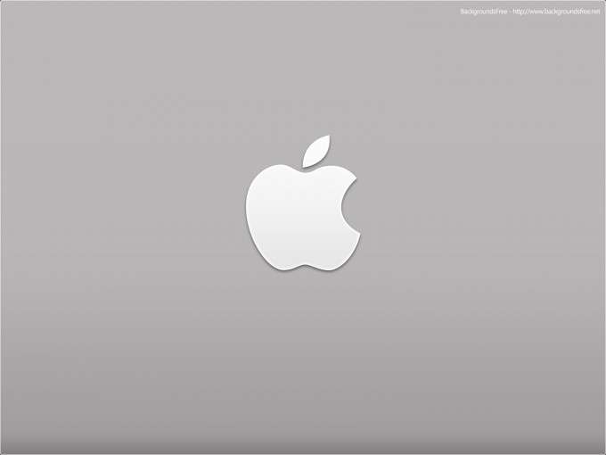 Apple Desktop Logo Backgrounds | Technology Templates | Free PPT Grounds