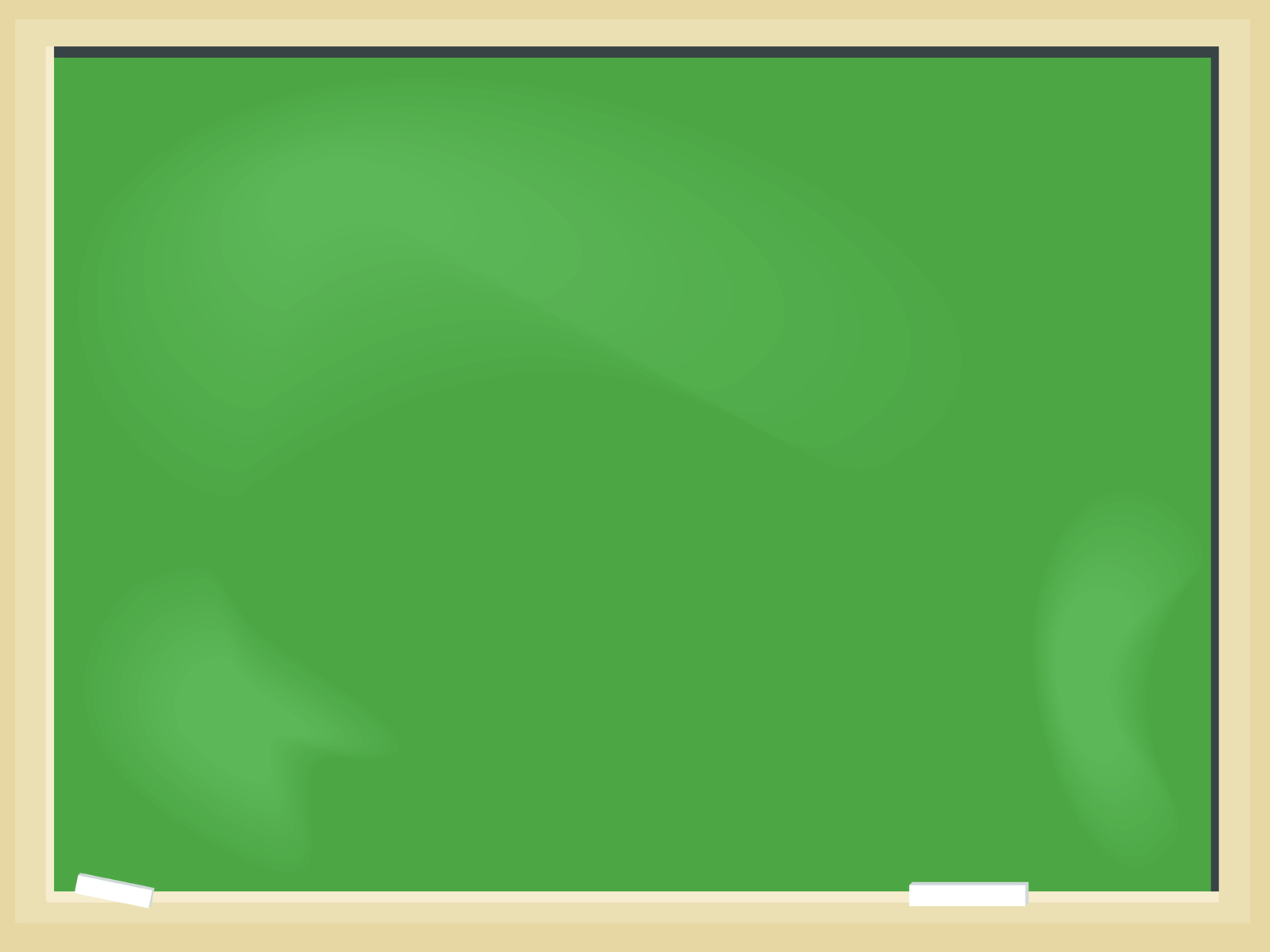 Sweet Blackboard for Education Backgrounds | Beige, Black, Educational,  Green, White Templates | Free PPT Grounds