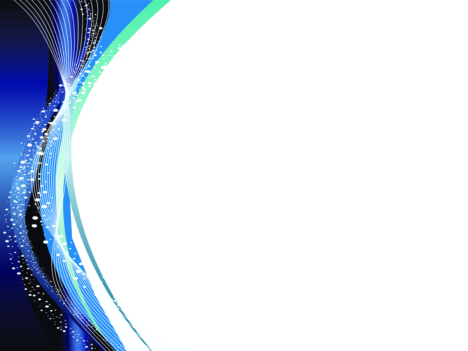 Curves Dark Blue Backgrounds | Abstract, Black, Blue, Green, White Templates  | Free PPT Grounds