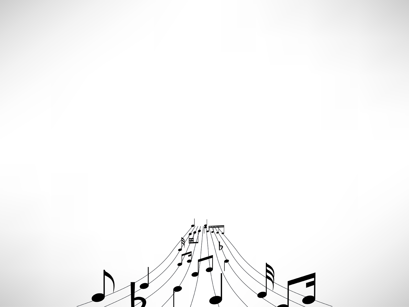 Music Notes Backgrounds | Black, Entertainment, Grey, Music, White  Templates | Free PPT Grounds