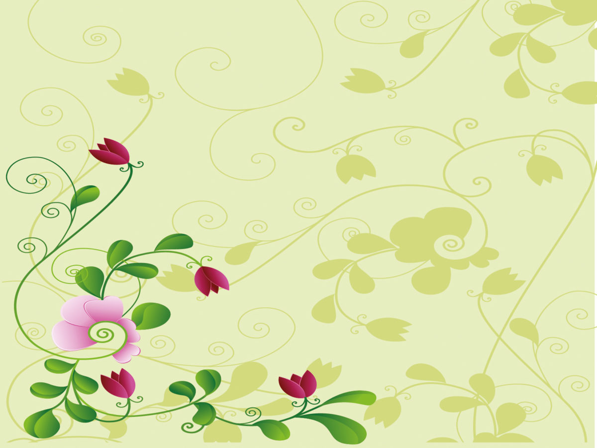 Flower and Shadow Backgrounds | Flowers Templates | Free PPT Grounds