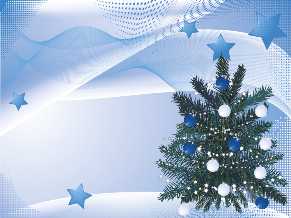 Tree Christmas Backgrounds | Christmas Templates | Free PPT Grounds