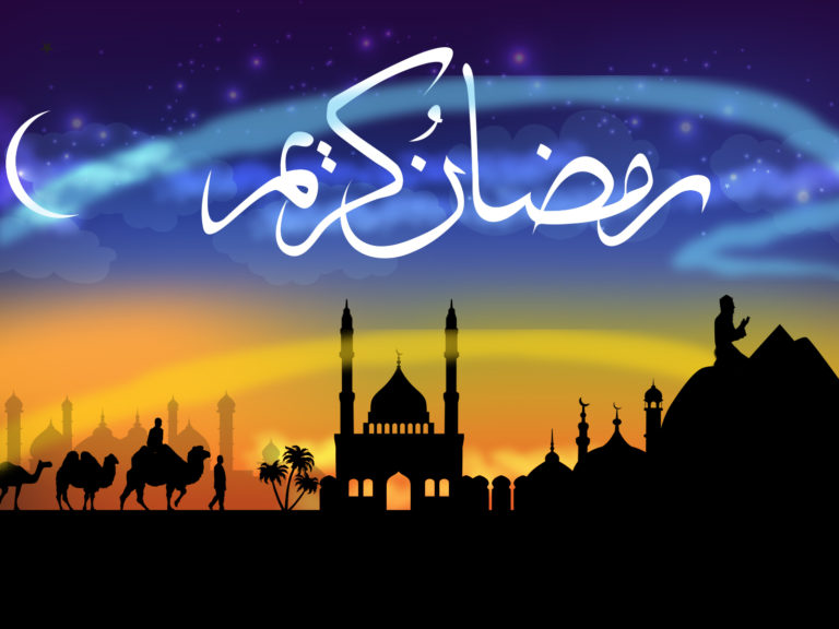 Ramadan Kareem Backgrounds | Black, Blue, Orange, Religious Templates