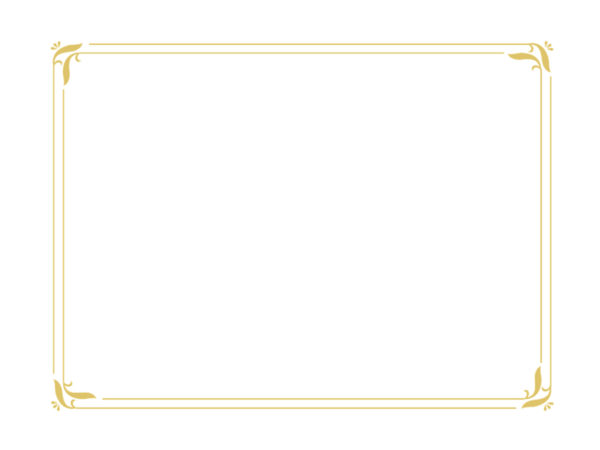 Simple Gold Certificate Backgrounds | Border & Frames Templates | Free ...