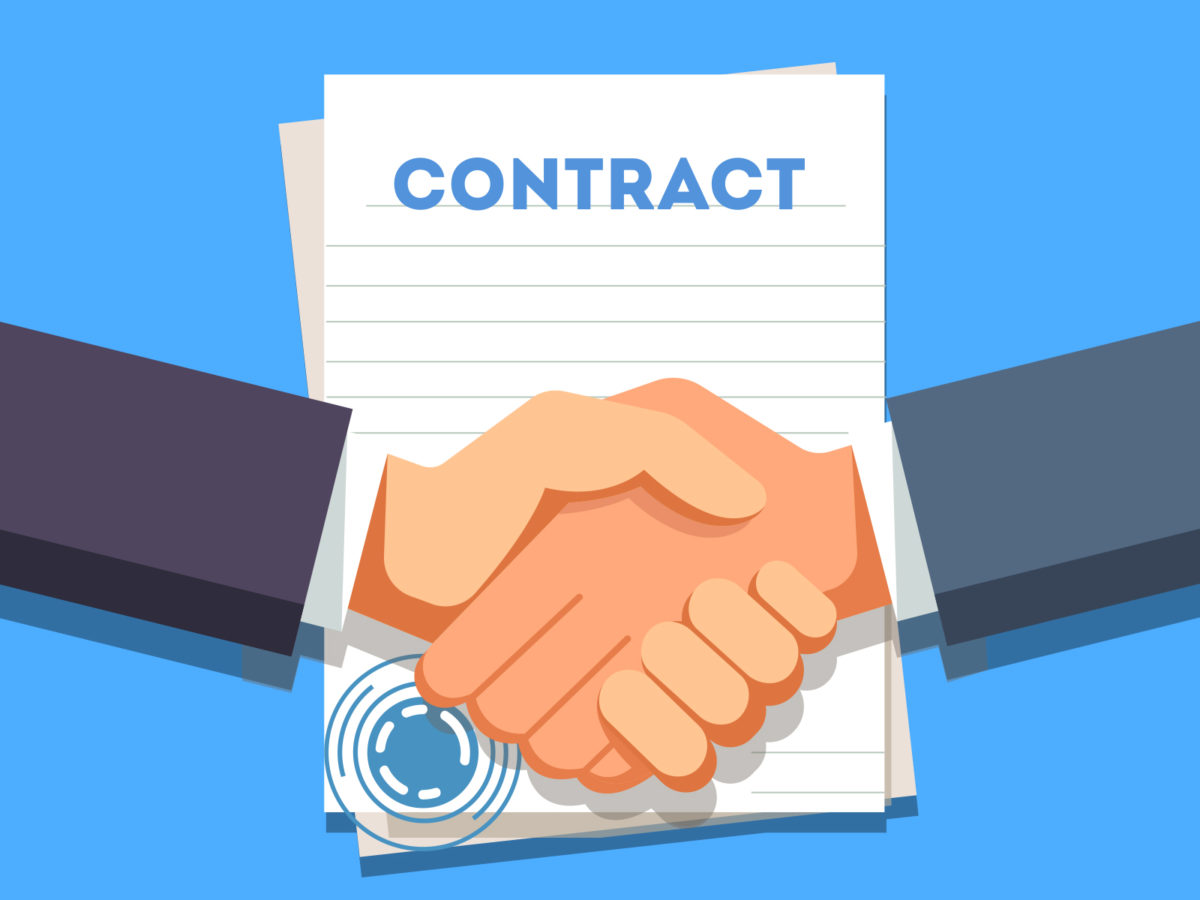 Business Contract Backgrounds Blue Business Templates Free Ppt Grounds 9651