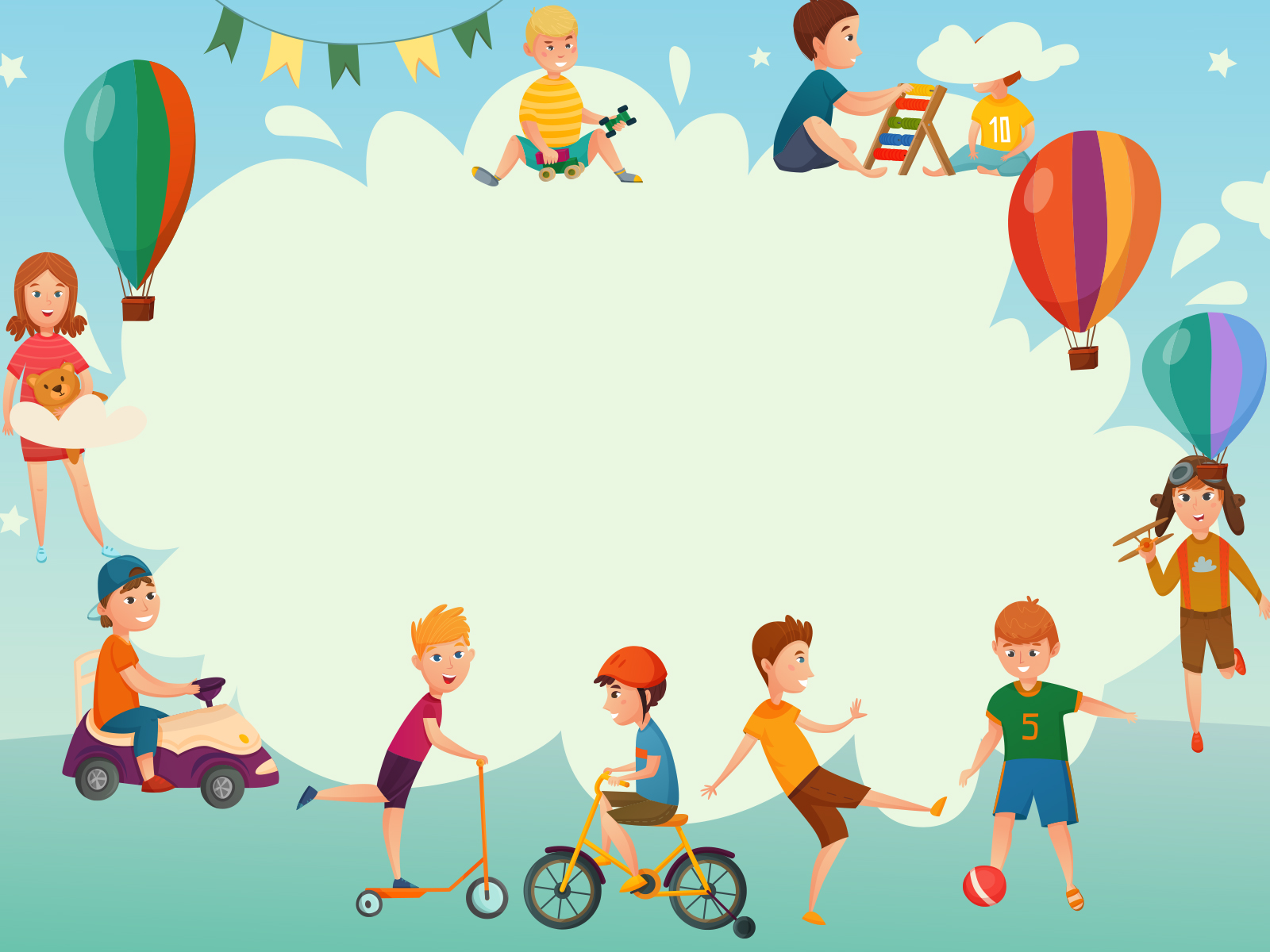 PowerPoint Background Templates For Kids